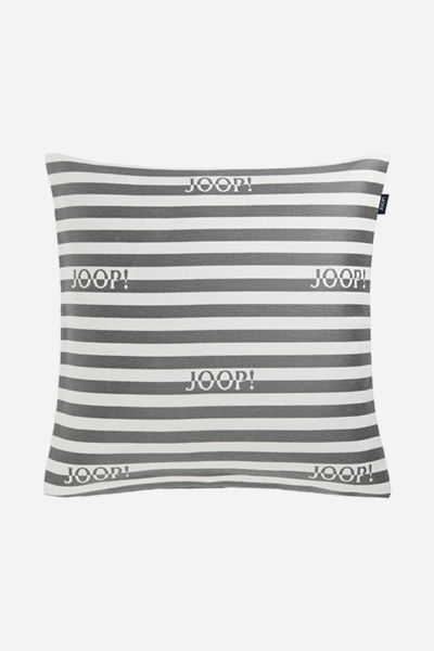 Führt zu Produktdetailseite „Polsterkissen JOOP! OUTDOOR ESSENCE in Stein/Navy, 50 x 50 cm"