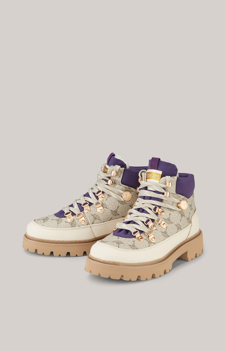 Niskie buty Mazzolino Hestia w kolorze beżowym/fioletowym