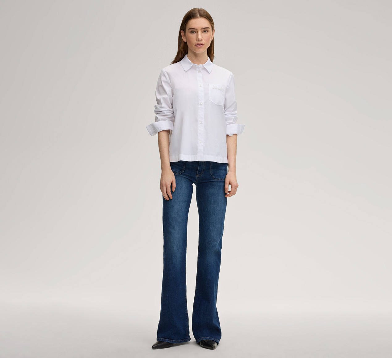 JOOP! presents the product Bella Blouse in White from the category Blouses