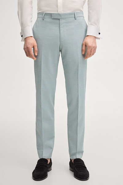 Baukasten-Anzughose Blayr in Salbei