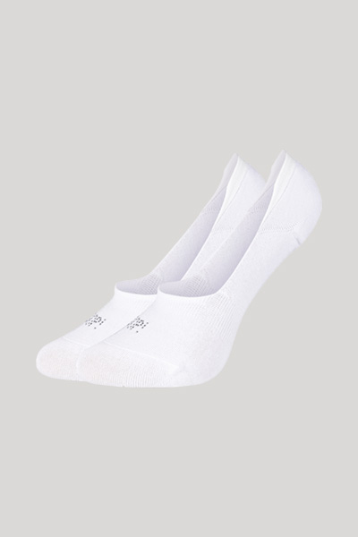 Führt zu Produktdetailseite „2-er-Pack Füßlinge For Your Daily Glam in Weiß"