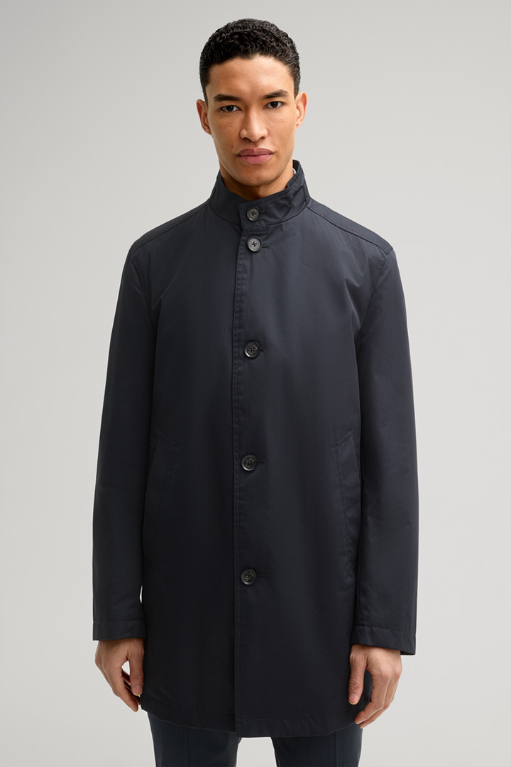 Finus Coat in Navy