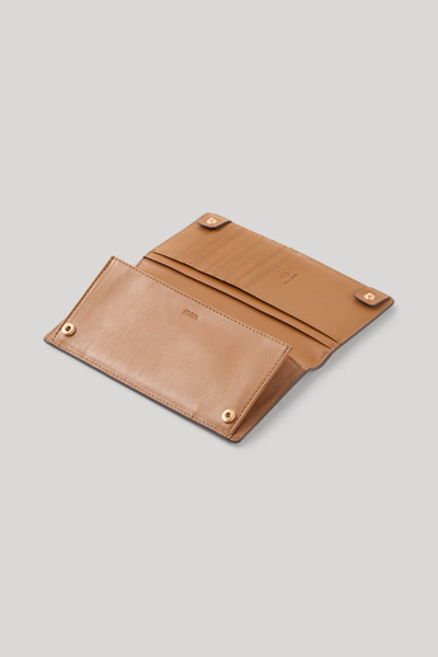 Dattilo Virna Wallet in Cognac