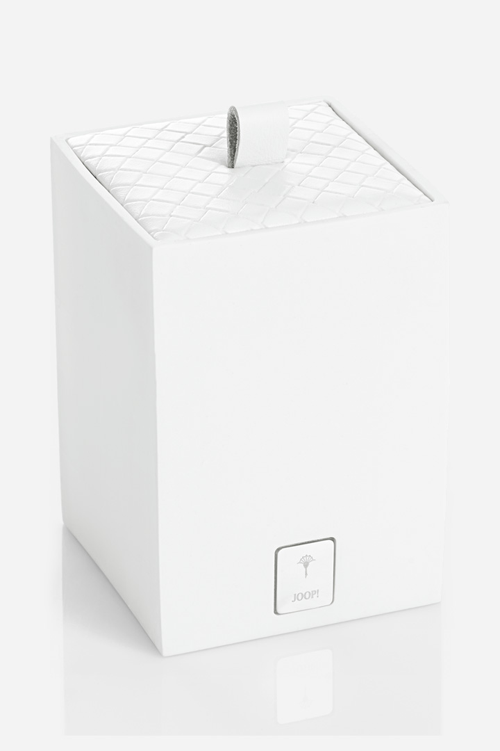 Führt zu Produktdetailseite „Mehrzweckbehälter S mit Deckel, JOOP! BATHLINE, Weiß"