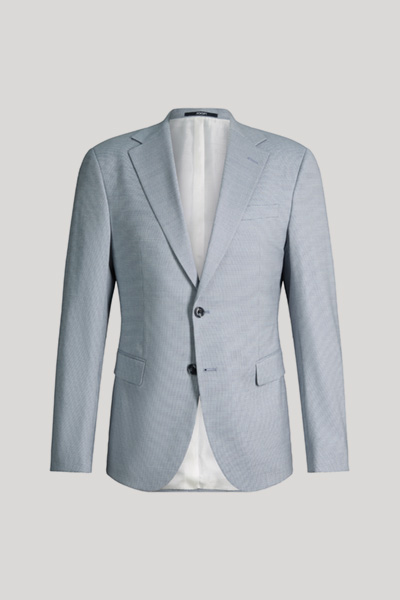 Hodge modular jacket in light blue check