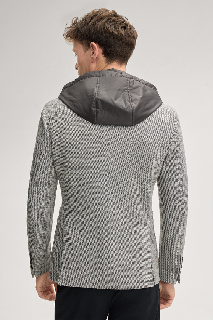 Huntsville Jacket in Mottled Grey