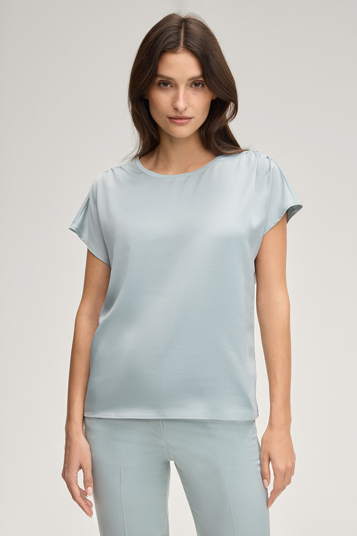 Führt zu Produktdetailseite „T-Shirt Tancy in Hellblau"