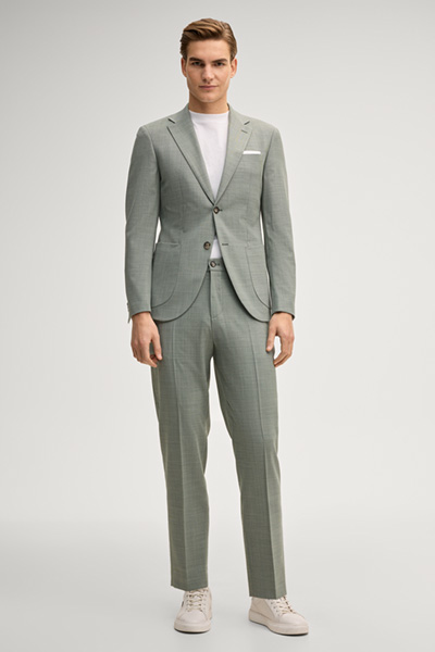 Dallas modular jacket in sage