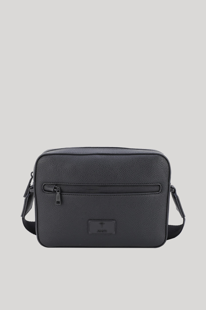 Leads to product detail page "Nepezzano Pino Shoulder Bag in Black"
