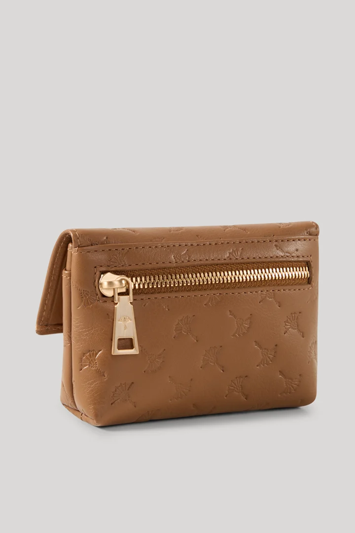 Führt zu Produktdetailseite „Schlüsseletui Leggero Stampa Lenta in Cognac"