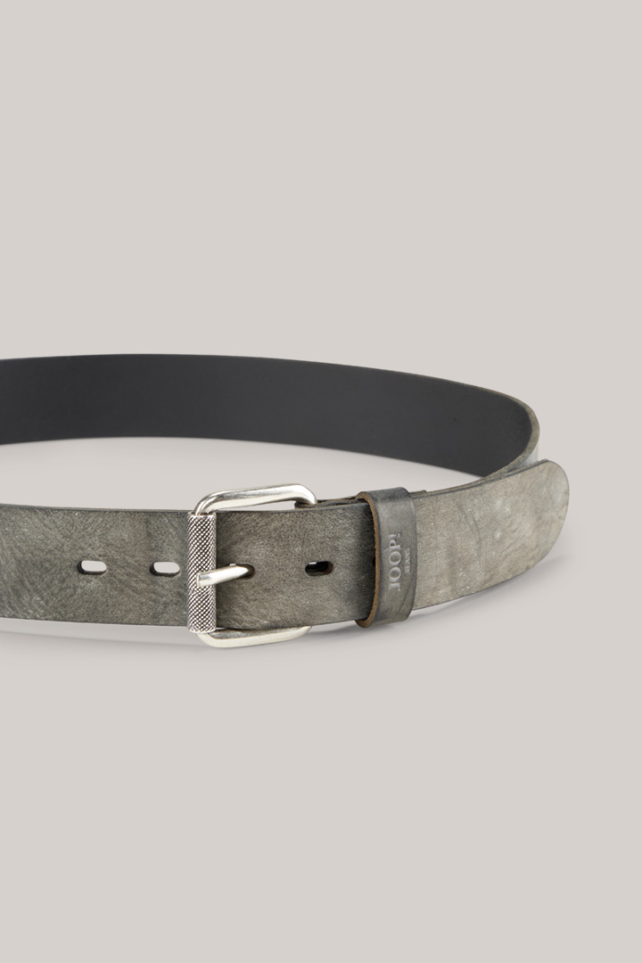 Leather Belt in Black