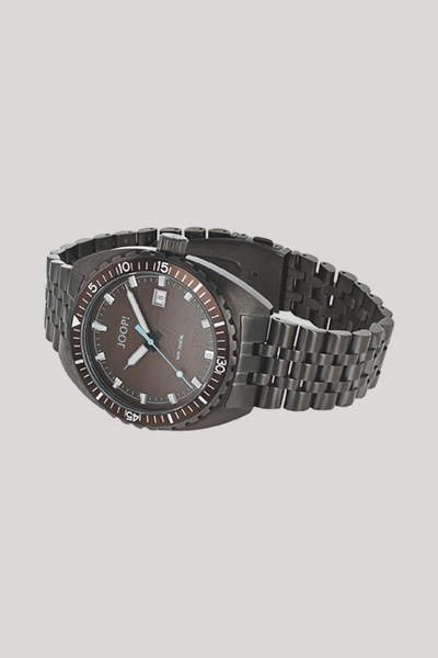 Führt zu Produktdetailseite „Herren-Armbanduhr in Gun-Black"