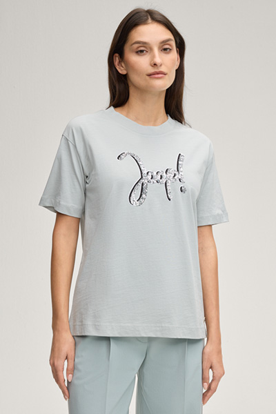 T-Shirt Toraya in Hellblau