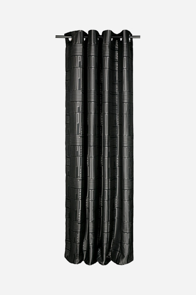 Führt zu Produktdetailseite „JOOP! FINE BARS Fertigvorhang 140x250 cm, Schwarz"