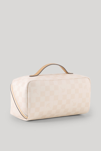 Führt zu Produktdetailseite „Beauty-Case Cortina Piazza Zea in Ecru"