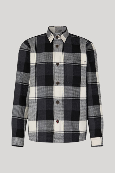 Hemd Harvi in Schwarz/Weiß kariert