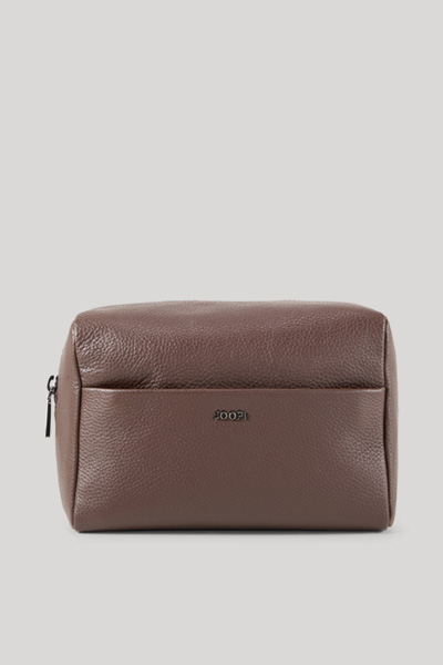Cardona Eris toiletries bag in dark brown