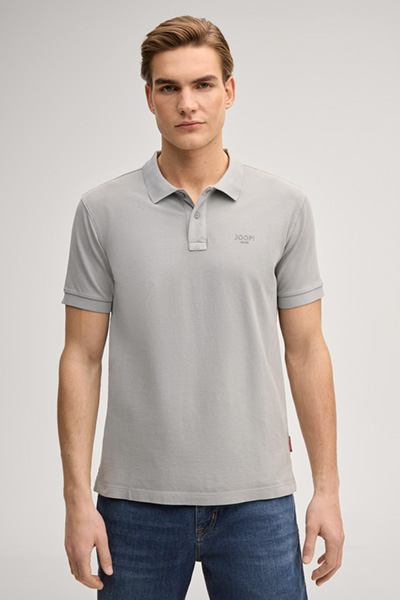 Ambrosian Polo Shirt in Light Grey