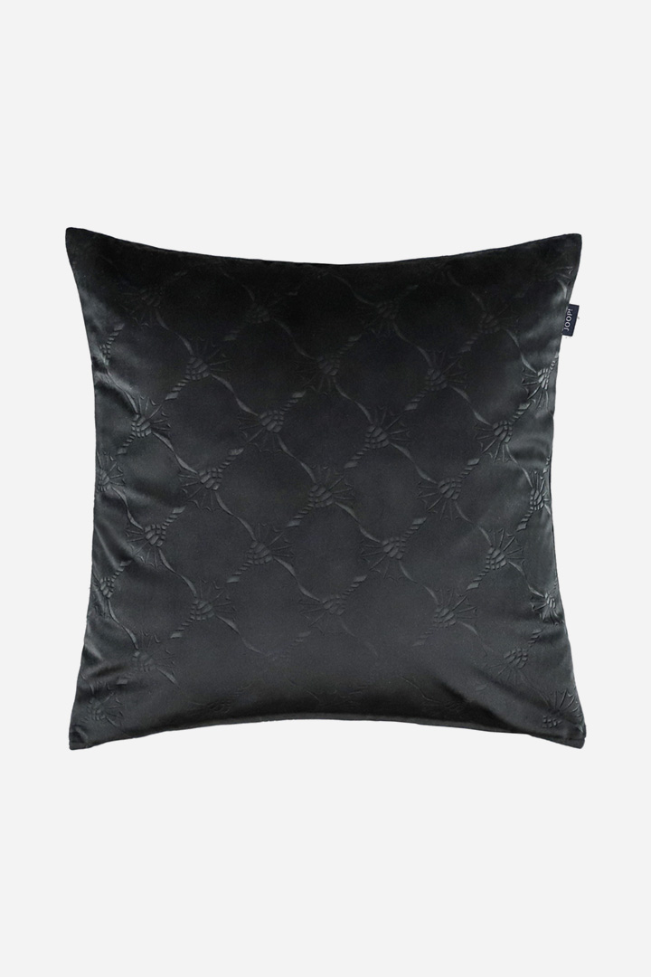 Führt zu Produktdetailseite „Zierkissenhülle JOOP! EMBOSS X-MAS in Schwarz, 38 x 38 cm"