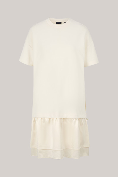 Tsuki Sweatshirt Dress in Cream