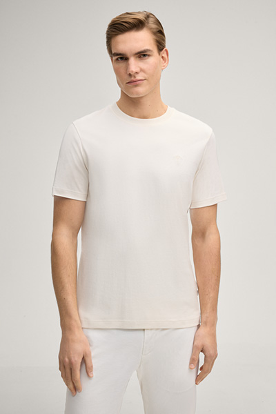 T-Shirt Priamo in Offwhite