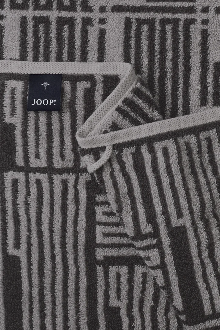 Leads to product detail page "Joop! bars allover terry range"