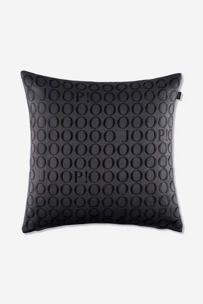 Zierkissenhülle JOOP! FINE SIGNATURE in Anthrazit, 50 x 50 cm