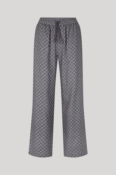 Flannel Loungewear Trousers in Anthracite