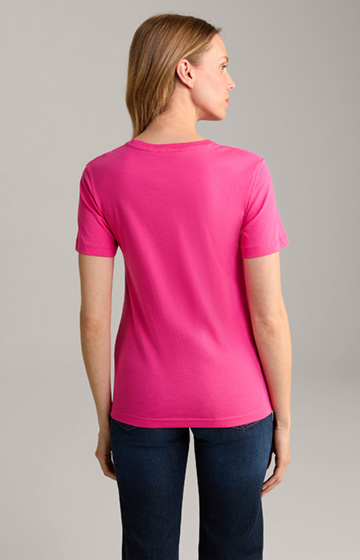 Cotton T-Shirt in Pink