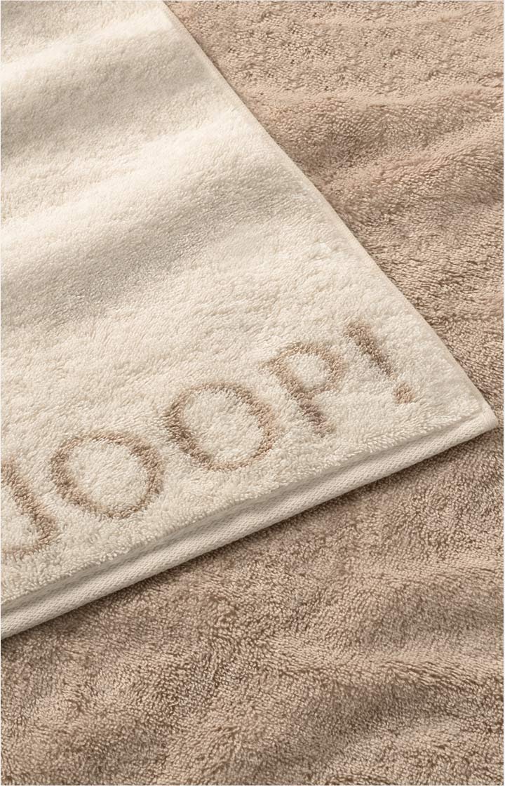 Ręcznik dla gości JOOP! DOUBLE FACE w kolorze kremowym