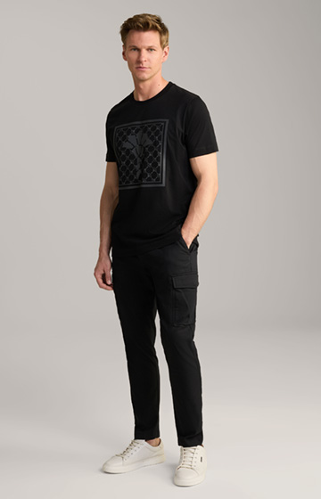 T-Shirt Bilal in Schwarz