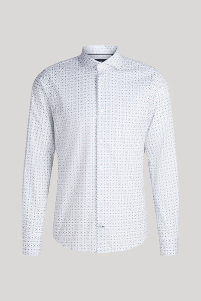 Pares Shirt in a White/Sage Pattern
