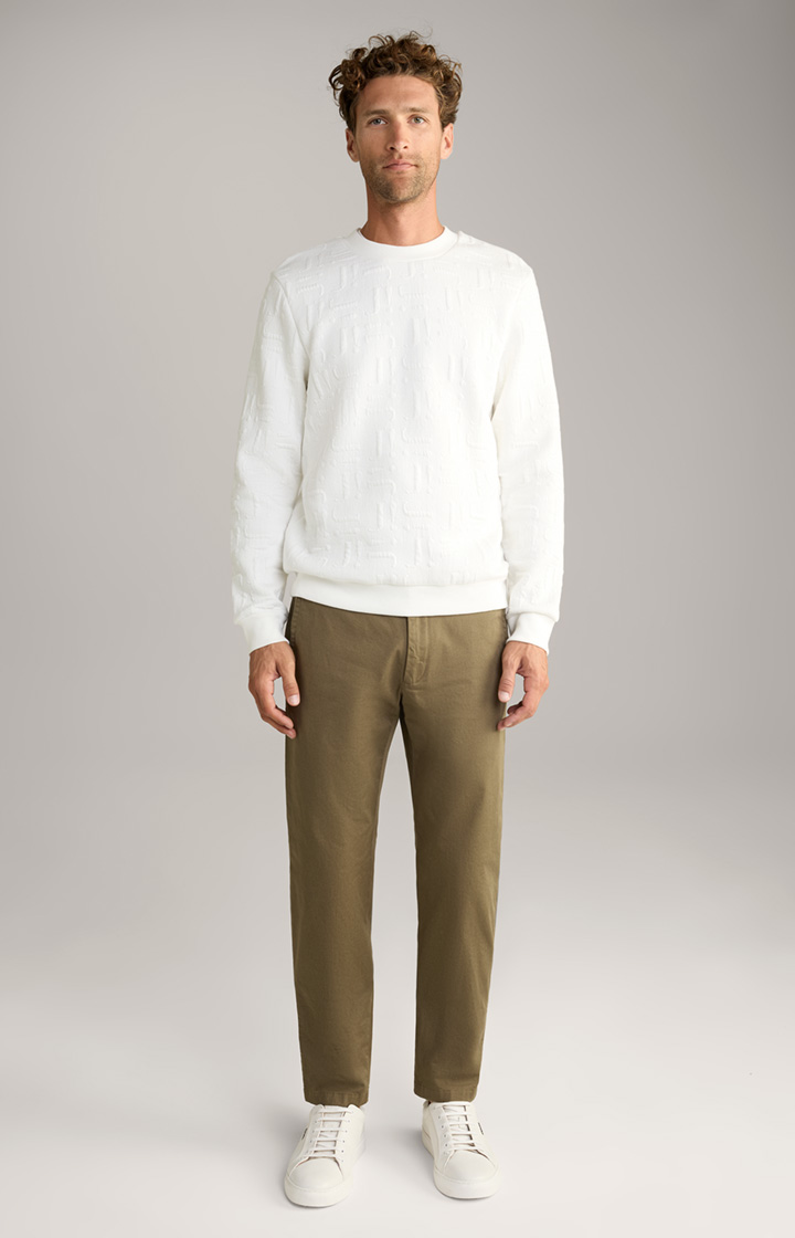 Sweatshirt Antaios in Creme