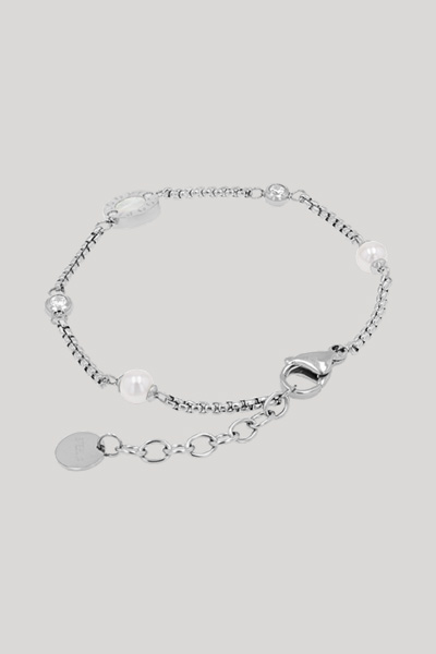 Bracelet with Zirconia in Silver