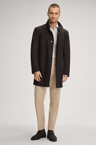 Mantel Maron in Dunkelbraun