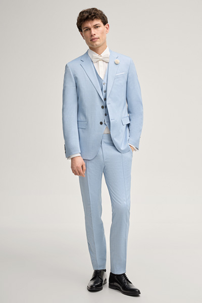 Weazer Waistcoat in Light Blue