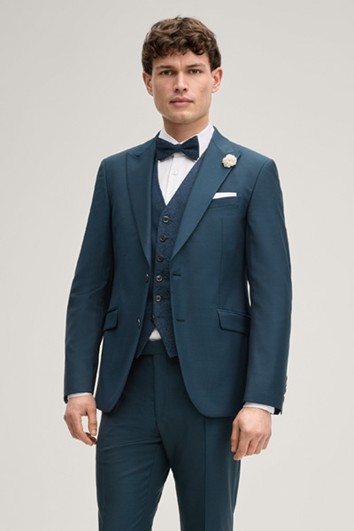 Wedding Baukasten-Sakko Hawker in Petrol