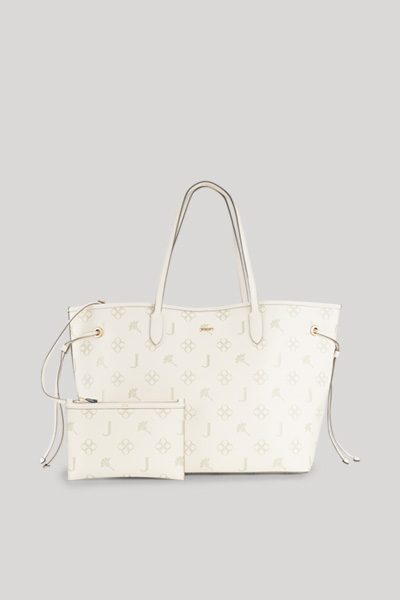 XL-Shopper Decoro Stampa Lara in Greige