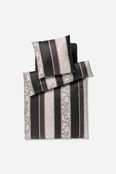 Bettwäsche JOOP! PAISLEY STRIPES in Black
