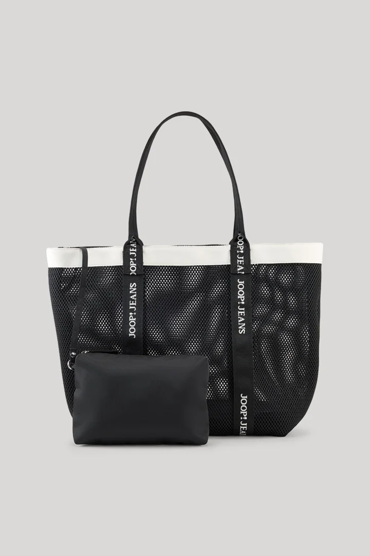 Leads to product detail page "Lido minella shopper bag in black"