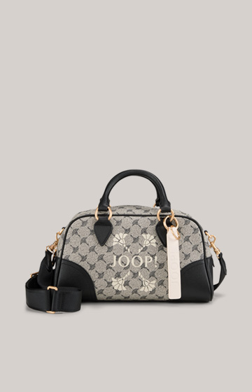 Handtasche Mazzolino Chiaro Roxy in Schwarz/Offwhite