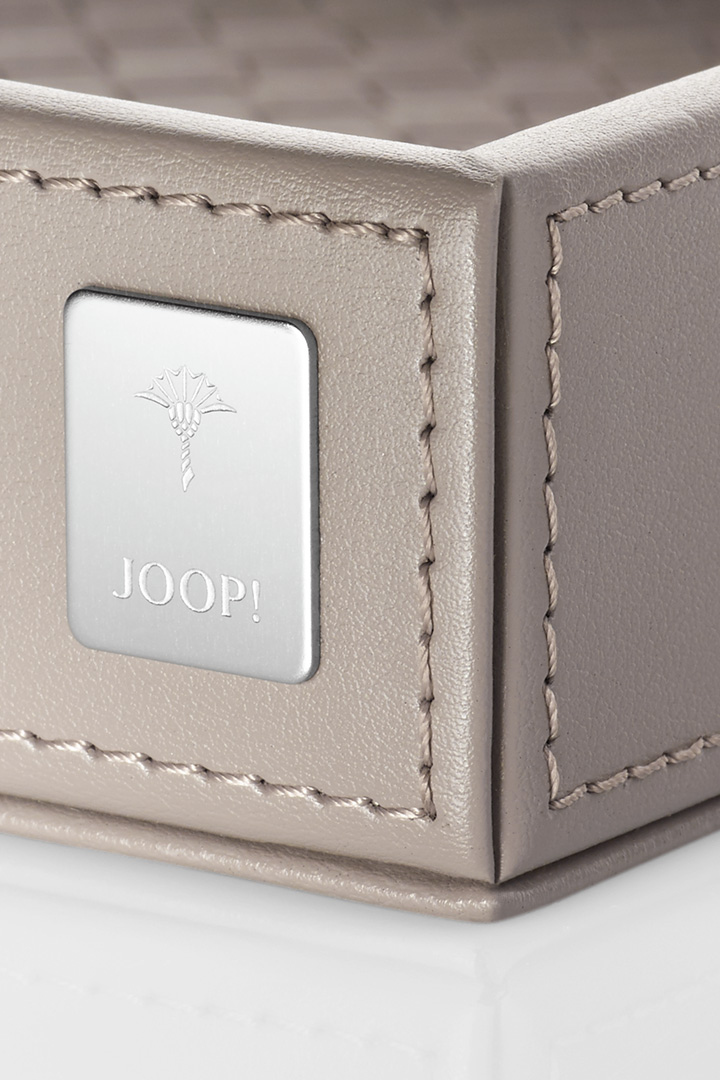 Leads to product detail page "JOOP! BATHLINE Square L Tray in Taupe"