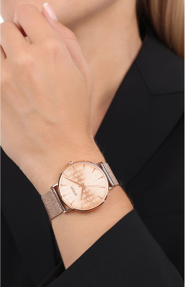 Damen-Armbanduhr in Roségold