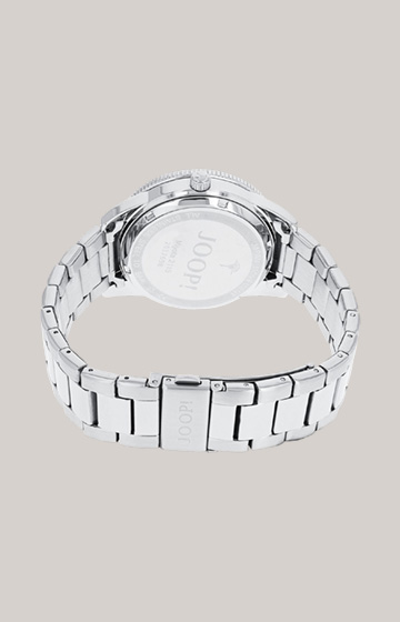 Herren-Armbanduhr in Silber/Anthrazit