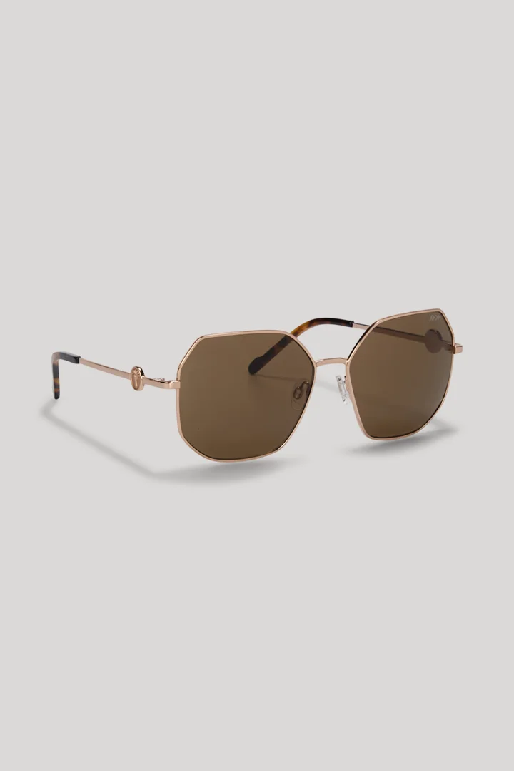 Leads to product detail page "Rosegold/Brown Sunglasses"