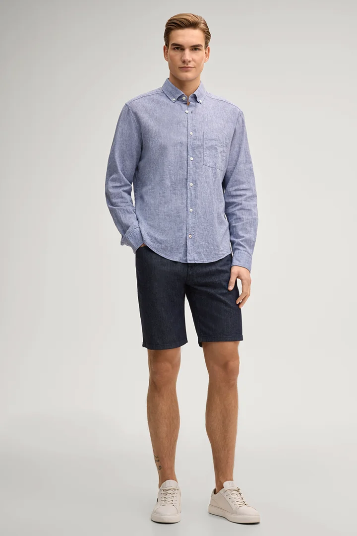 Leads to product detail page "Summer Jeans shorts Fort in dark blue"