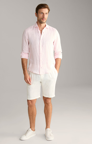 Pai Linen Shirt in Pink