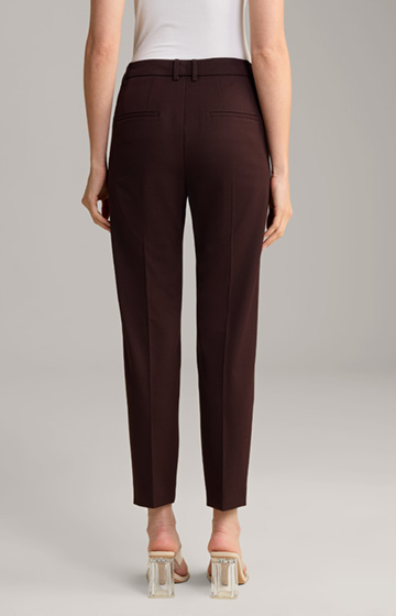 Suit Trousers in Dark Brown