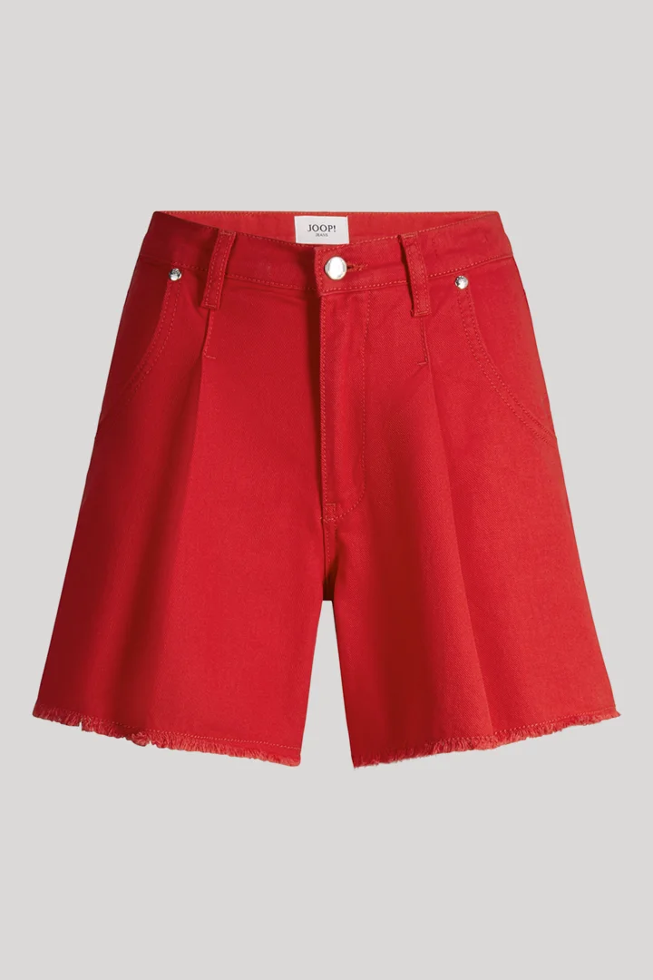 Jeans-Shorts Esther in Rot