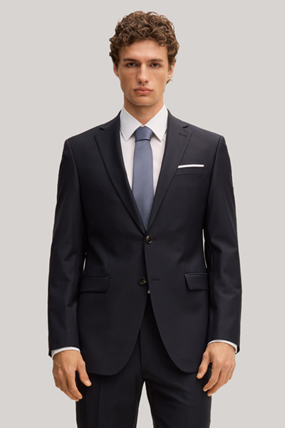 Leads to product detail page "Modular Finch Jacket in Dark Blue"